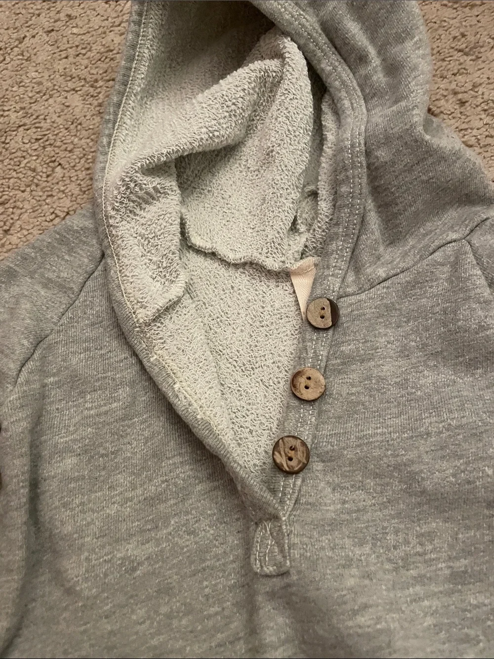 Childhood’s Clothing soft grey